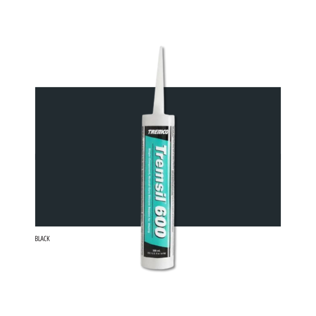 Tremco Tremsil 600 Black 10.1oz Tube