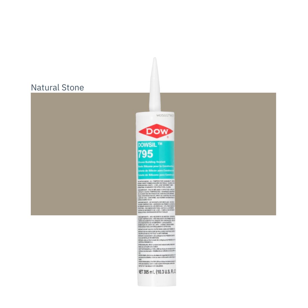 DOWSIL 795 Natural Stone 10.3oz Tube