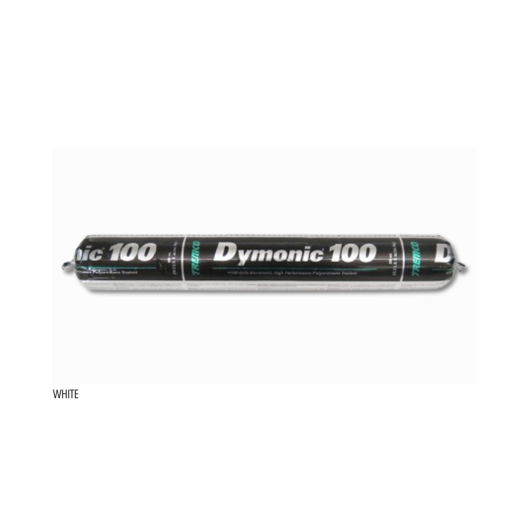 Tremco Dymonic 100 White 20oz Sausage