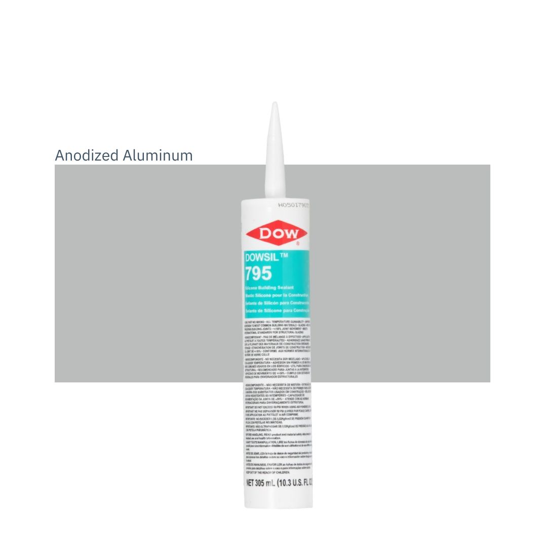 DOWSIL 795 Anodized Aluminum 10.3oz Tube