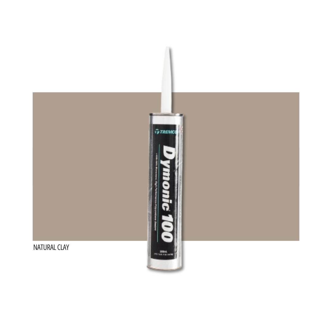 Tremco Dymonic 100 Natural Clay 10.1oz Tube