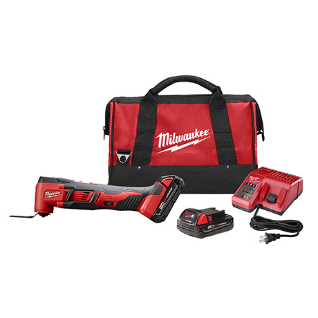 Milwaukee M18™ Cordless LITHIUM-ION Multi-Tool Kit