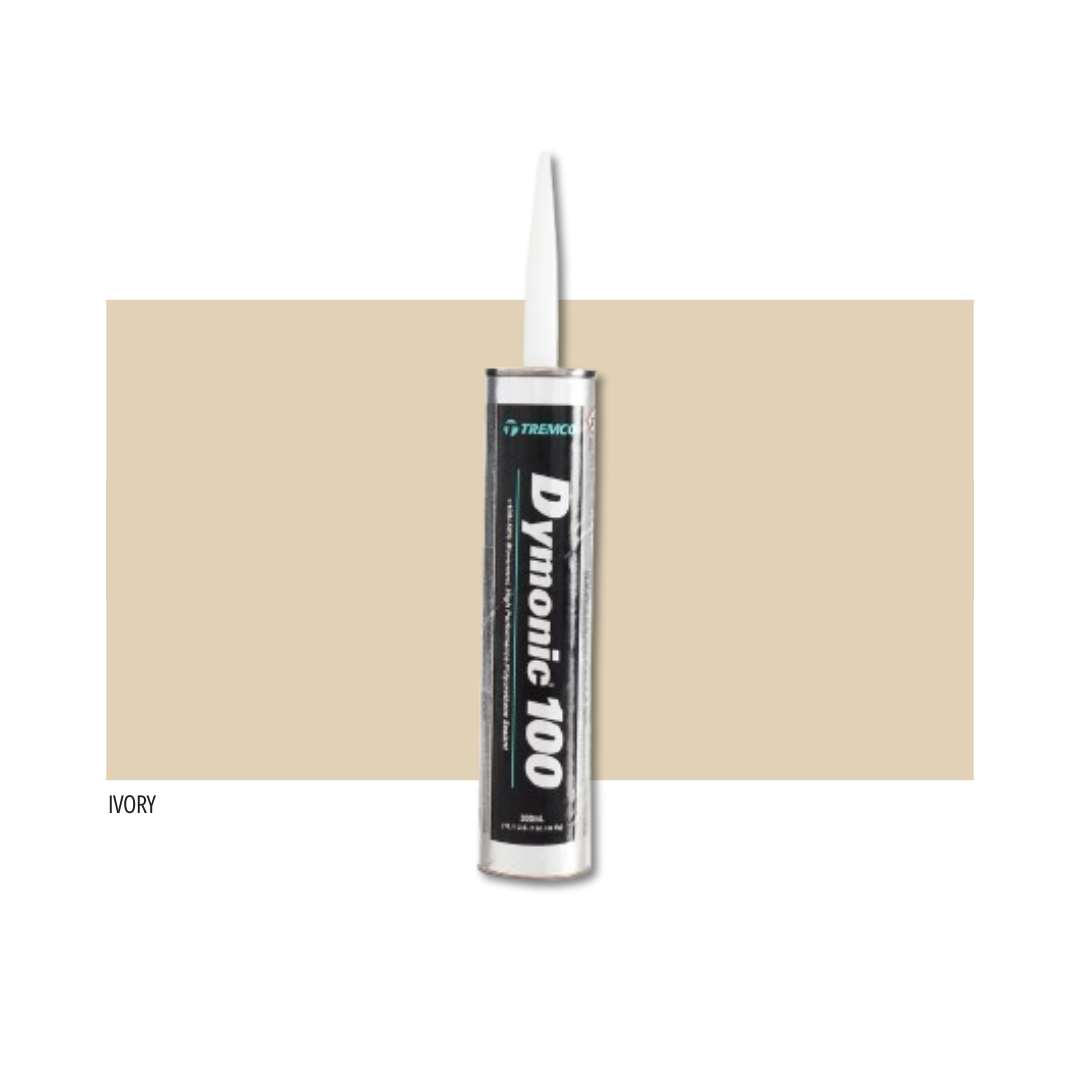 Tremco Dymonic 100 Ivory 10.1oz Tube