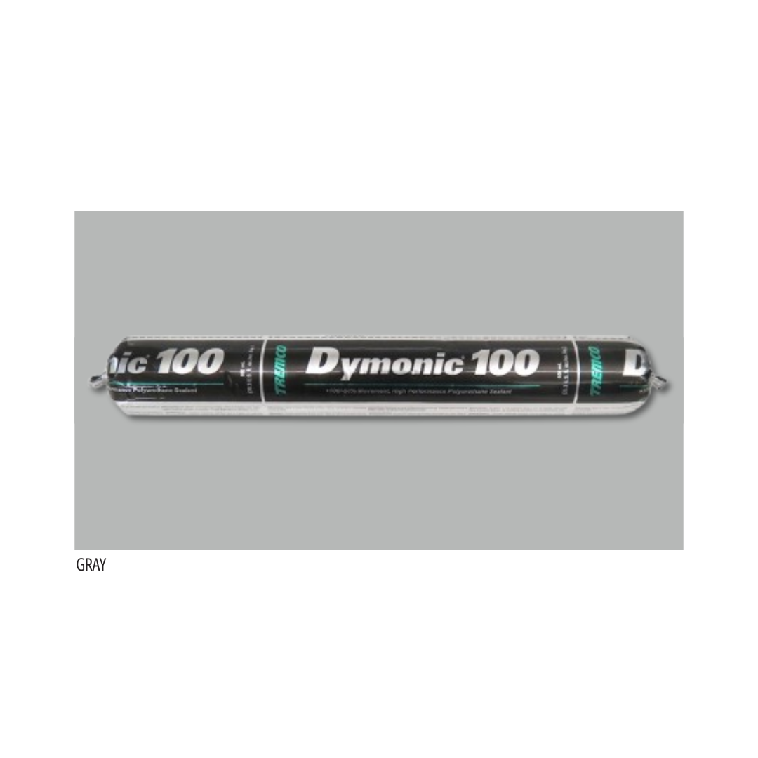 Tremco Dymonic 100 Gray 20oz Sausage