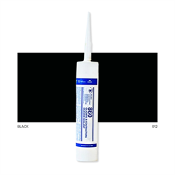 Pecora 860 Black Silicone Sealant 10.1oz Tube