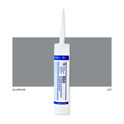Pecora 860 Aluminum Silicone Sealant 10.1oz Tube