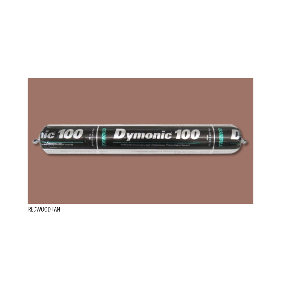 Tremco Dymonic 100 Redwood Tan 20oz Sausage