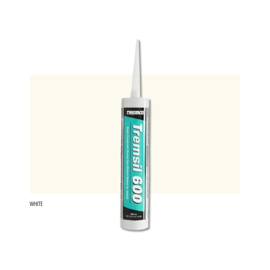 Tremco Tremsil 600 White 10.1oz Tube