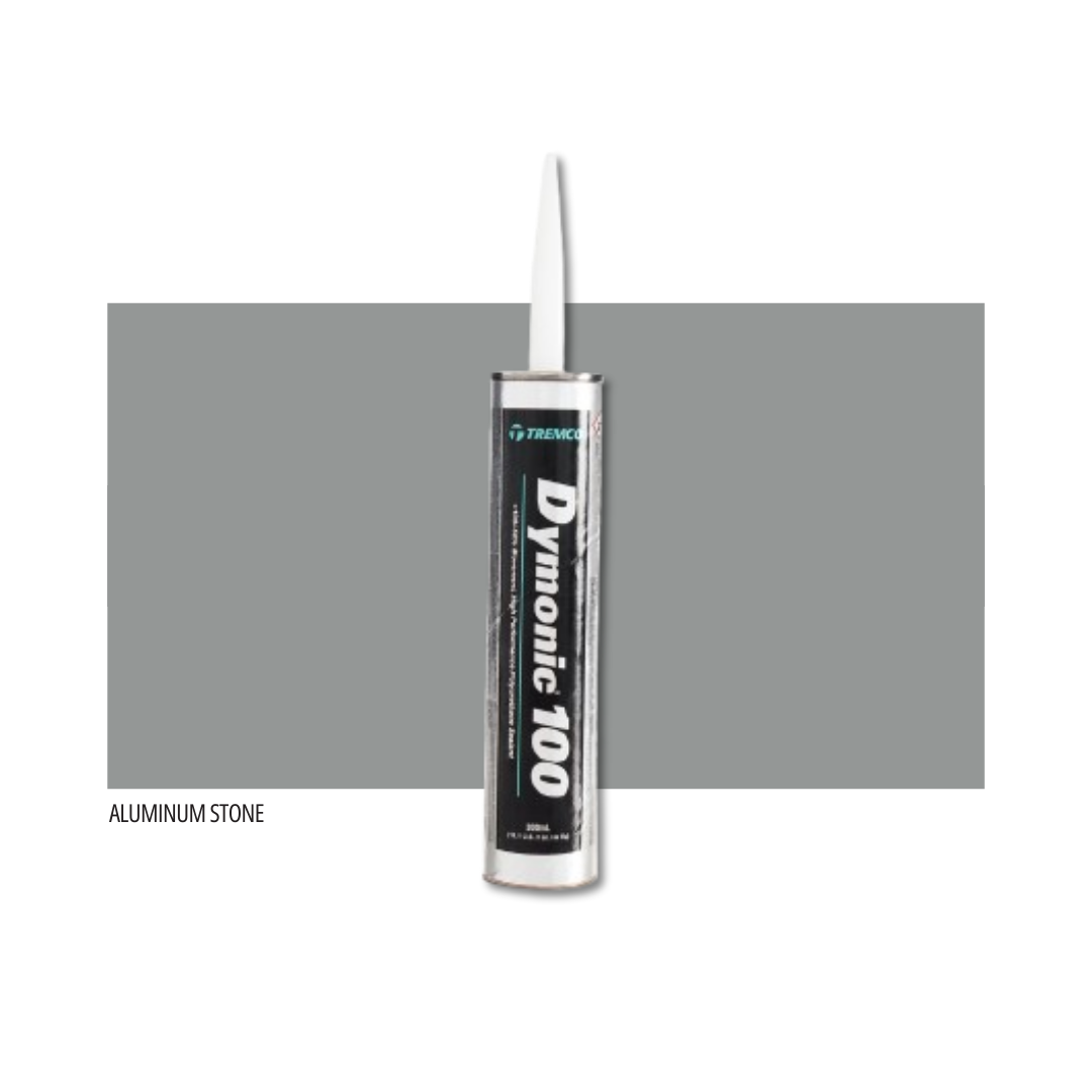 Tremco Dymonic 100 Aluminum Stone 10.1oz Tube