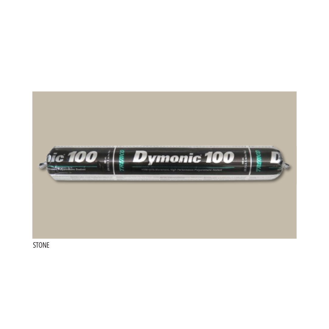 Tremco Dymonic 100 Stone 20oz Sausage