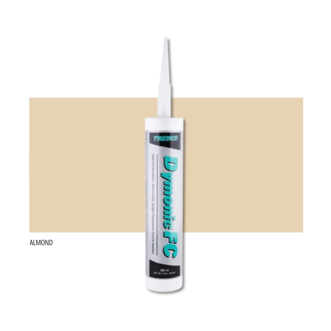 Tremco Dymonic FC Almond 10.1oz Tube