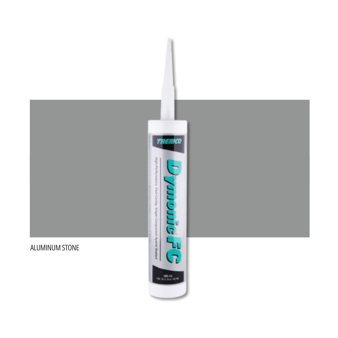 Tremco Dymonic FC Aluminum Stone 10.1oz Tube